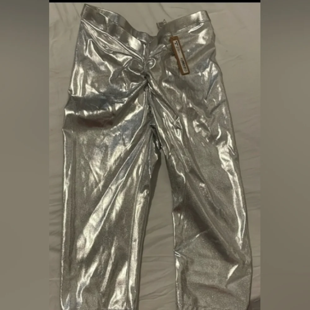 Skims Mettalic swim shorts (nickel)